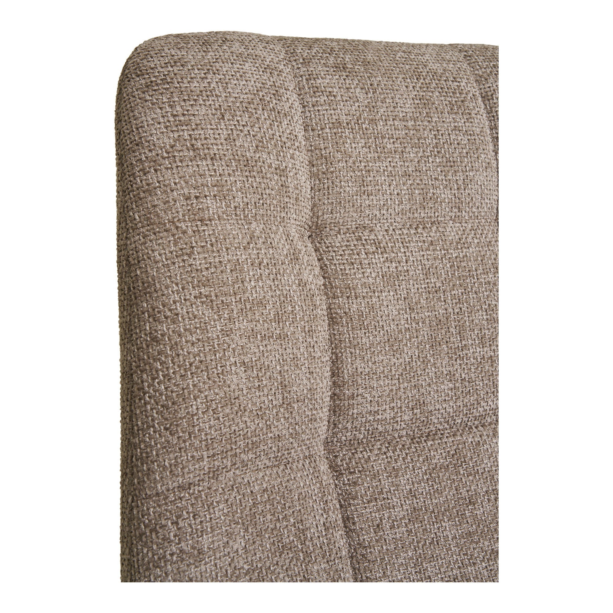 Chaise de salle à manger, grise, pieds gris