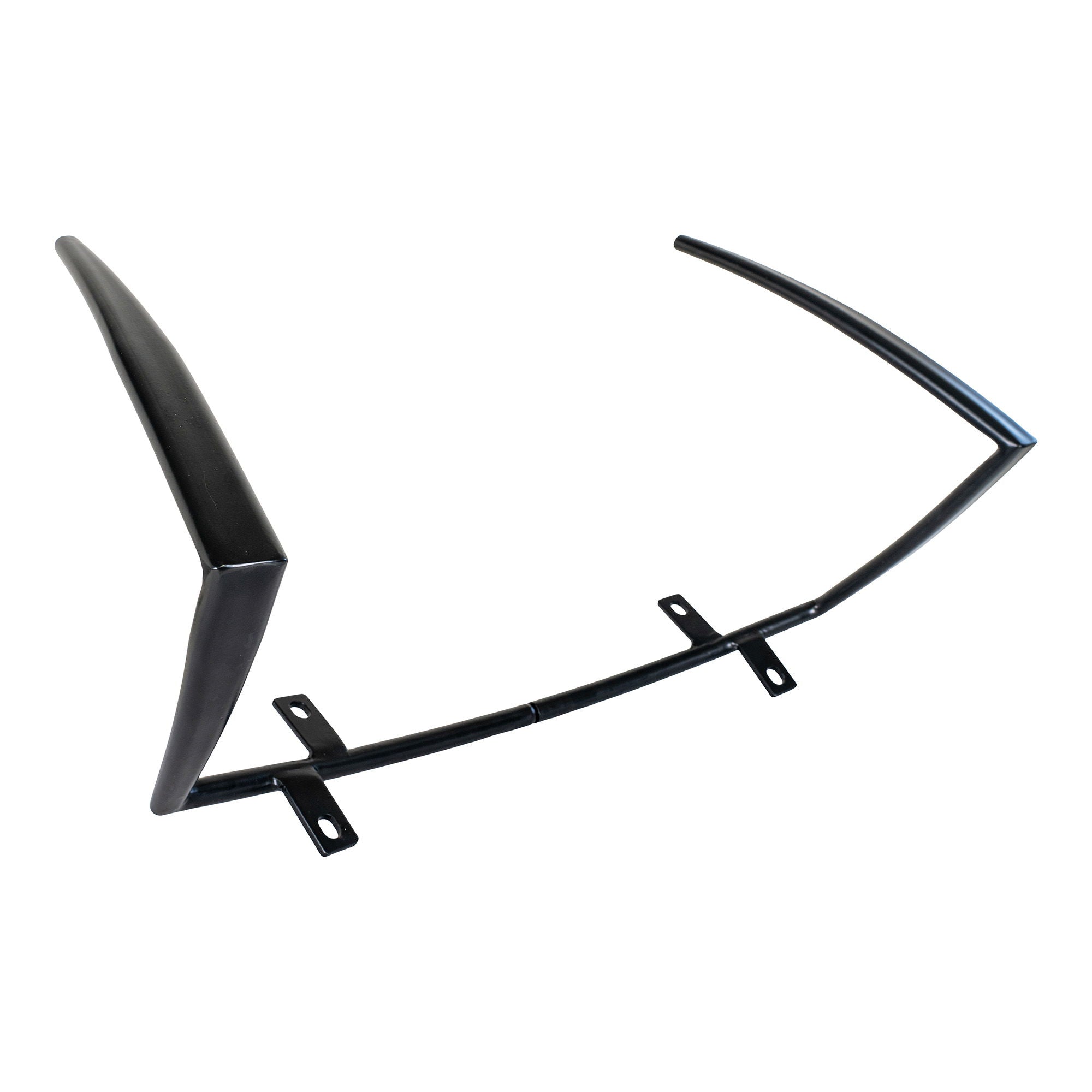 Armrest in metal for Monaco dining table chair, black