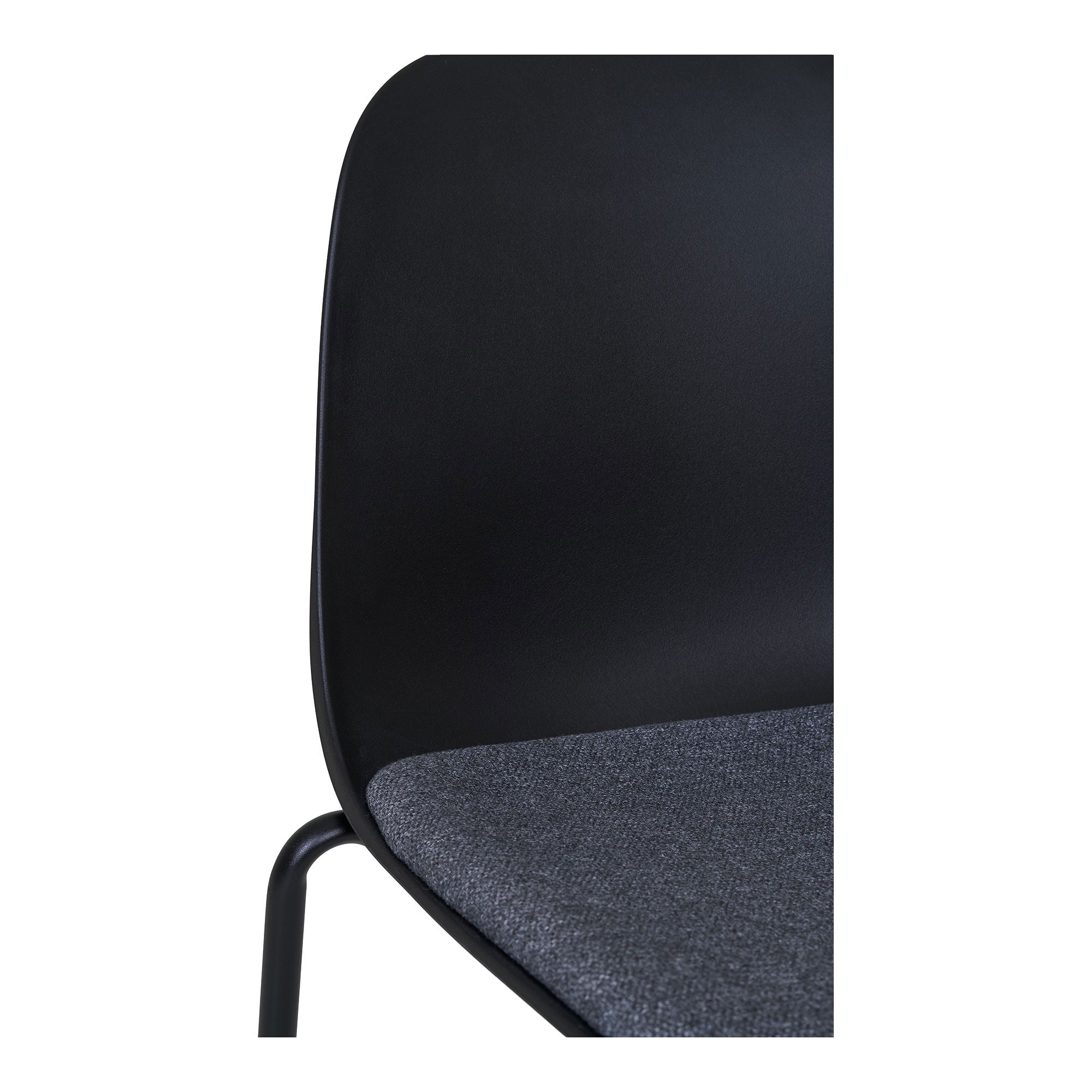 Chaise de salle à manger, noire