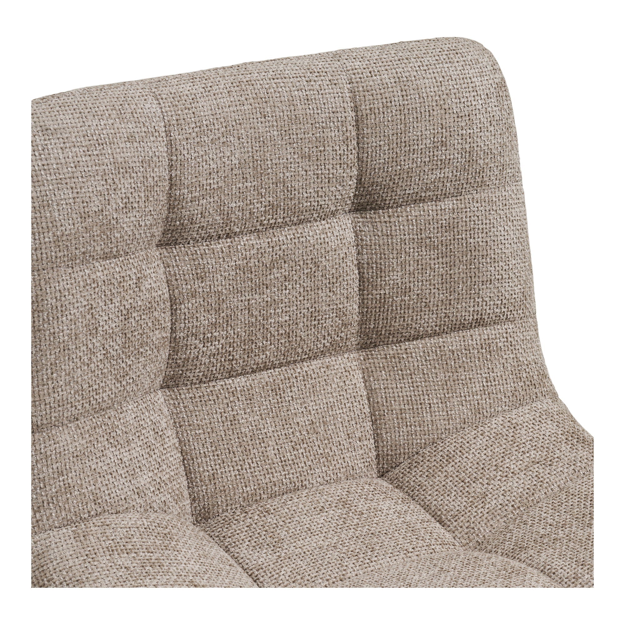 Chaise de bar, gris, pieds noirs